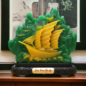 Quà tặng tân gia nhà mới, quà mừng khai trương, Qùa tặng để bàn làm việc Thuận buồm xuôi gió