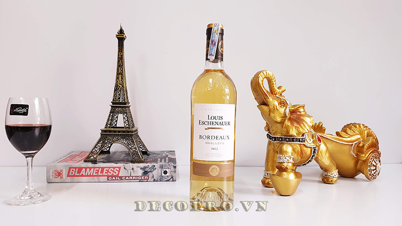 Kệ để rượu vang Pháp - Đồ trang trí phòng khách sang trọng, đẳng cấp