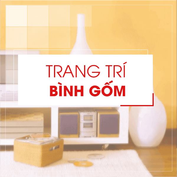 Bình gốm sứ trang trí