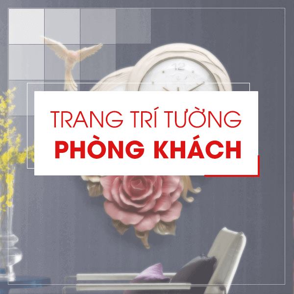 Cửa hàng bán đồ decor, Đồ trang trí tường phòng khách