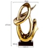 Đồ trang trí nhà hiện đại gốm sứ mạ vàng KTV063 - ma-a2