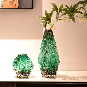 Bình hoa thủy tinh cao cấp decor KTV058