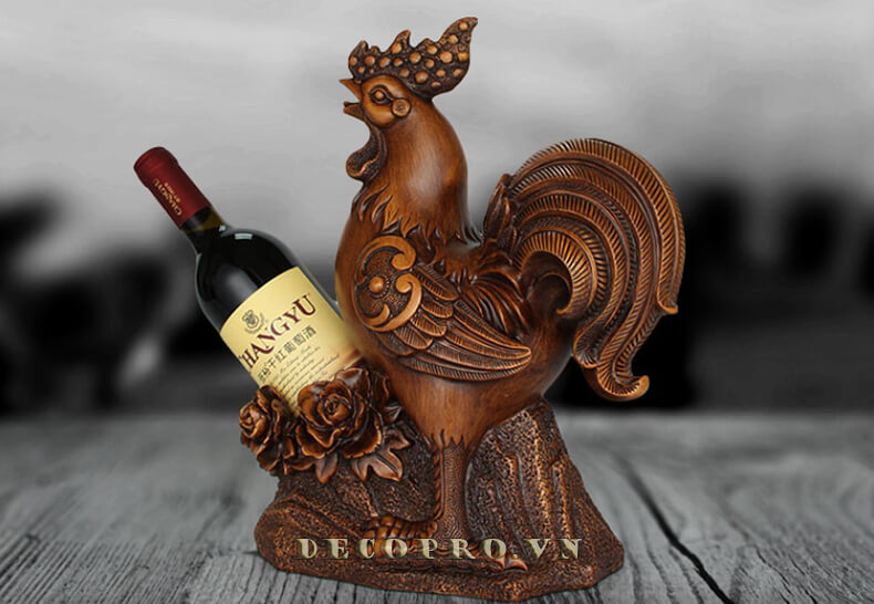 Kệ rượu vang phong thủy làm quà tân gia nhà mới sang trọng, đem đến may mắn và hạnh phúc cho gia chủ