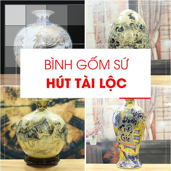 Shop bình hút tài lộc làm quà biếu sếp cao cấp, ý nghĩa - Decopro.vn