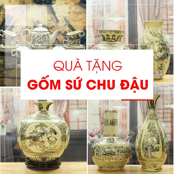 Xưởng sản xuất Quà tặng gốm sứ Chu Đậu Decopro.vn