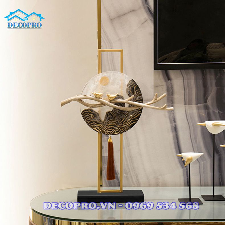 Đồ trang trí phòng ngủ decor cặp chim – quà cưới hiện đại, sang trọng, ý nghĩa