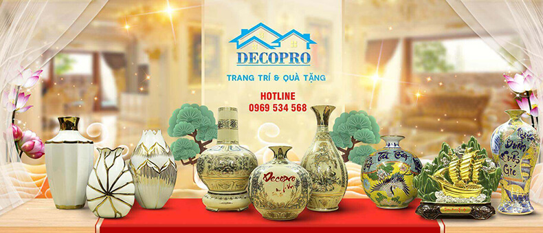 Decopro chuyên bán quà tặng trang trí uy tín tại Hà Nội