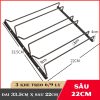 Giá treo Ly rượu vang Inox 304 Sâu 18-22cm GTL030 - ma-4