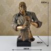 Tượng decor nghệ sĩ KTV072 - ma-3