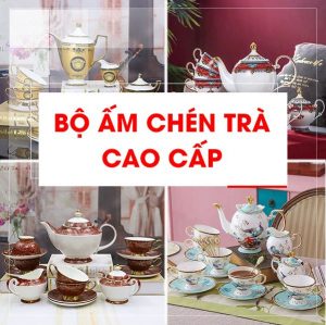 bộ ấm chén trà cao cấp