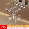 Giá treo ly rượu Inox 304 Sâu 22cm GTL034 - ma-a1