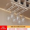 Giá treo ly rượu Inox 304 Sâu 22cm GTL034 - ma-a2