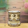 Bát Hương Bát Tràng Vàng 24k Vẽ Kỹ (D14-D22) DT101 - ma-a1