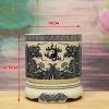 Bát Hương Gốm Chu Đậu Truyền Thống (D14-D22) DTK301-A - ma-a2