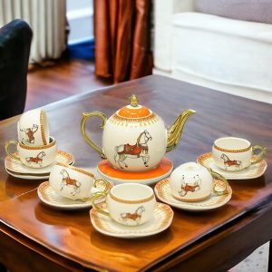 Bộ ấm trà Sứ Xương Mã Đáo Thành Công BAT210