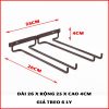 Giá treo ly rượu gắn tường GTL046 - ma-a2