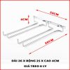 Giá treo ly rượu gắn tường GTL046 - ma-4