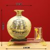 Khay Bút Thuận Buồm Xuôi Gió Vẽ Vàng 24k QTV034-A3 - ma-a2