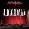 Bộ Ly Rượu Vang Pha Lê Chân Đỏ 390ml LR020-A1 - ma-a1