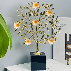 Cây Mai Vàng Tài Lộc Hợp Kim Mạ Vàng KS034