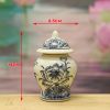 Choé Thờ Gốm Chu Đậu Truyền Thống DTK302 - ma-a1