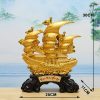 Tượng Thuận Buồm Xuôi Gió Mạ Vàng QT010 - ma-a1