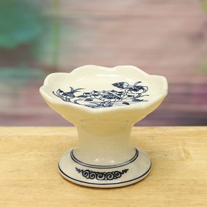 Đĩa Trầu Tiền Vàng Gốm Chu Đậu Truyền Thống DTK306