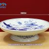 Mâm Bồng Bát Tràng Men Lam Vẽ Tay DT903 - ma-a1