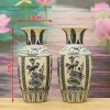 Cặp Lục Bình Gốm Chu Đậu Truyền Thống DTK313 - ma-a2
