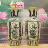Cặp Lục Bình Gốm Chu Đậu Truyền Thống DTK313 - ma-3
