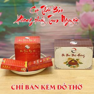 Cốt thất bảo và bộ bốc bát hương Tam Nguyên