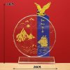 Đĩa Pha Lê Thuận Buồm Xuôi Gió QTV026 - ma-a1
