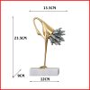Decor Hạc Đồng mạ vàng phong thuỷ KS053 - ma-a1