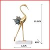 Decor Hạc Đồng mạ vàng phong thuỷ KS053 - ma-a2