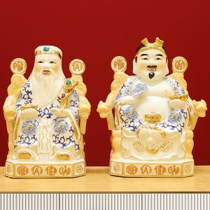 Tượng tài địa mạ vàng đẹp