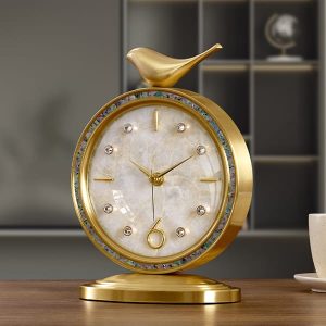 Đồng Hồ Decor Chim Vàng Đón Lộc DHB009-A1