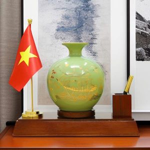 Bình Tài Lộc Phong Thuỷ QTV038