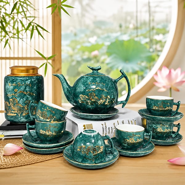 Bo-am-chen-bat-trang-van-da-ma-dao-thanh-cong-view bộ trà bát tràng mã đáo thành công